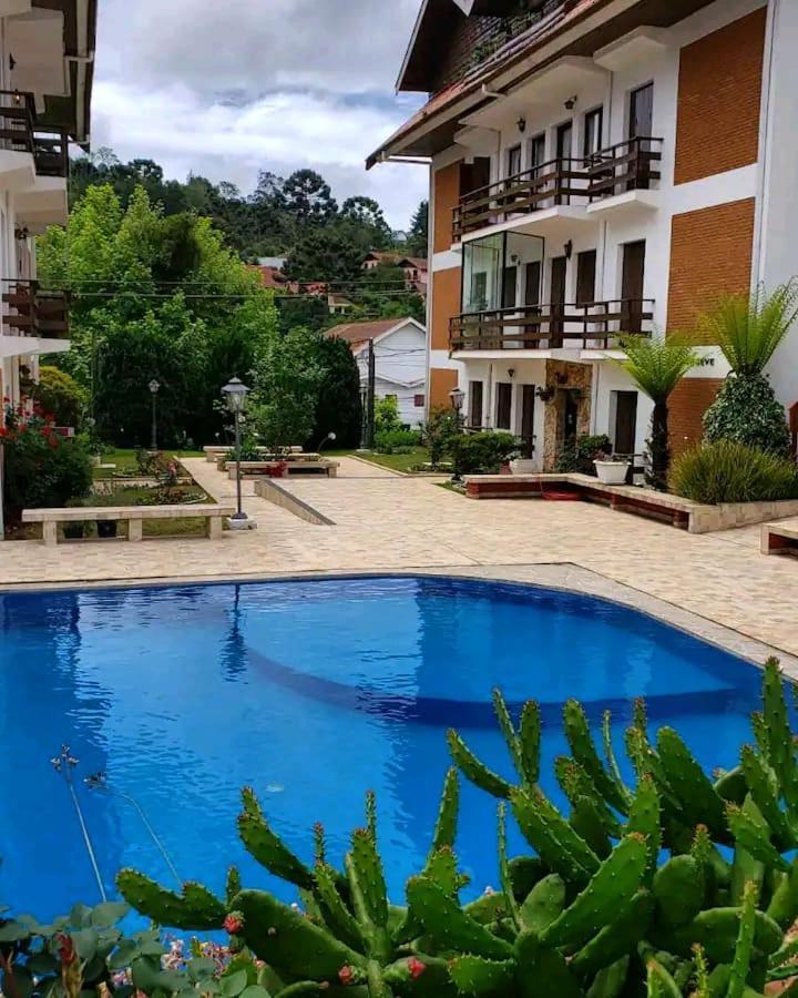Ideal De Ir Caminhando Ao Capivari Campos do Jordão Kültér fotó